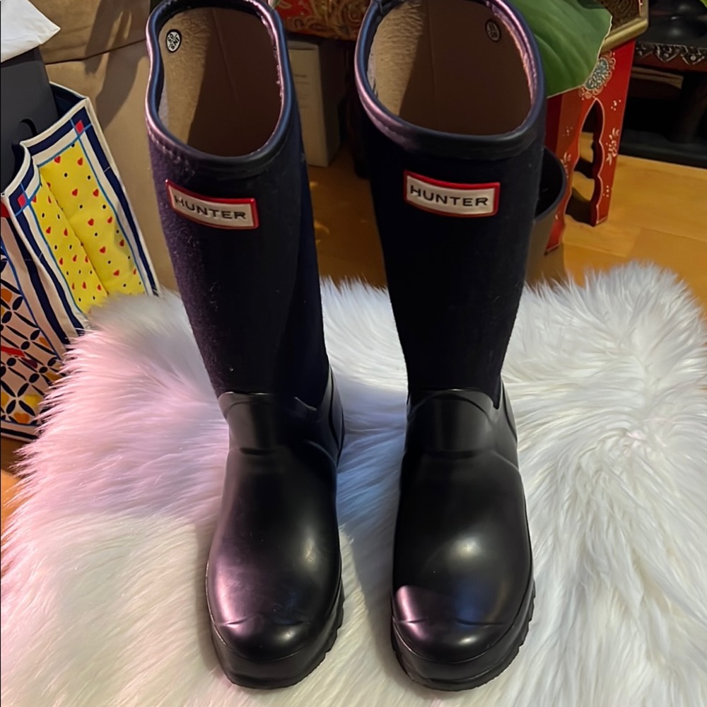 Hunter Classic Black Tall Boots